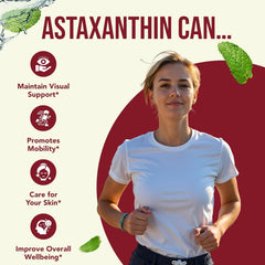 ASTAXANTINA 180 CÁPSULAS 10MG | Antioxidante, Mejora la vista, Trigliceridos, Inflamación, Sistema inmunológico.