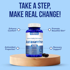 ASTAXANTHIN 180 CÁPSULAS 10MG | Antioxidante, Mejora la vista, Trigliceridos, Inflamación, Sistema inmunológico.