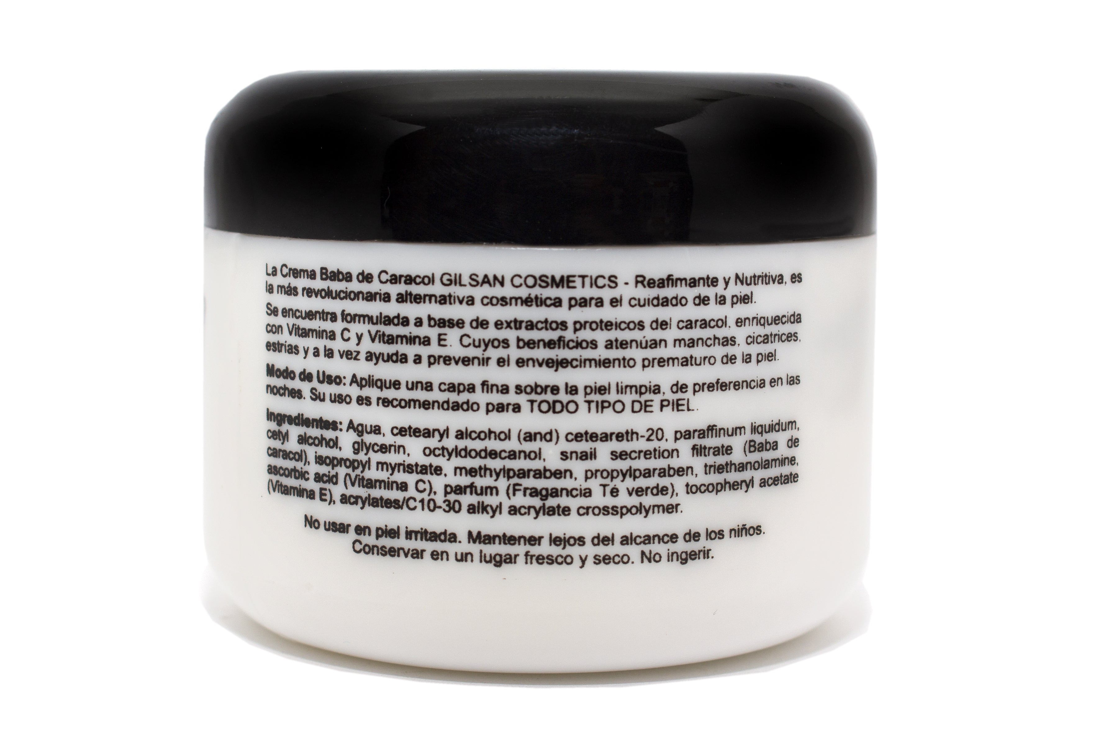 CREMA FACIAL BABA DE CARACOL pote 120grs.