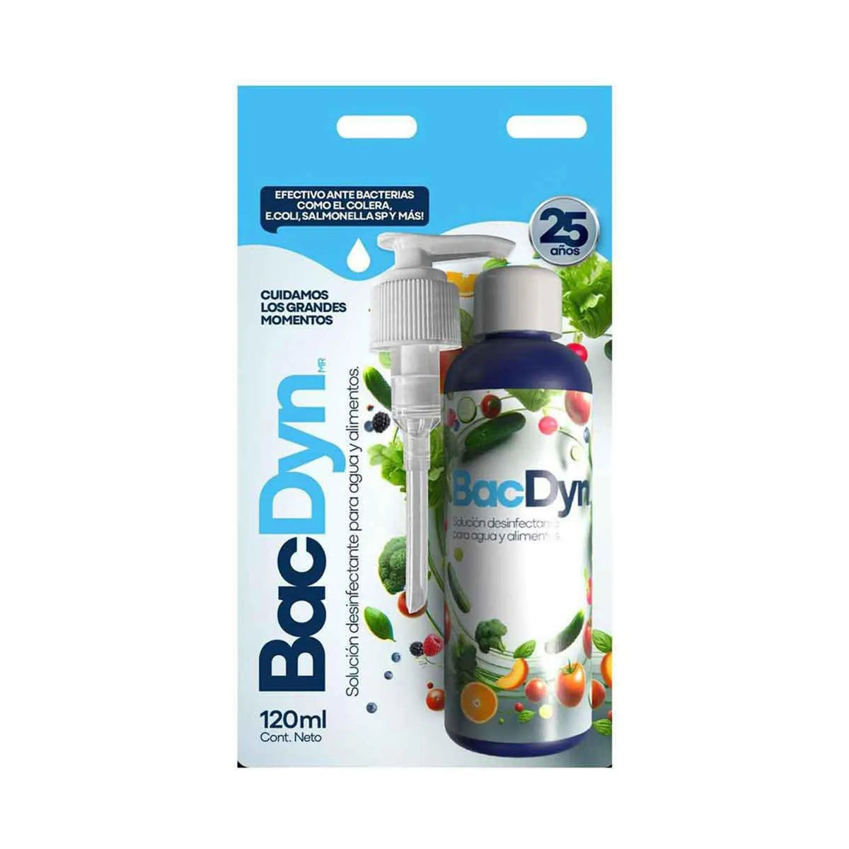 Desinfectante Bac Dyn Plus Agua y Alimento  120 ml.