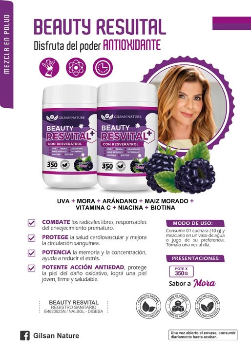 RESVERATROL 350g. - Sistema inmunológico - Antioxidante