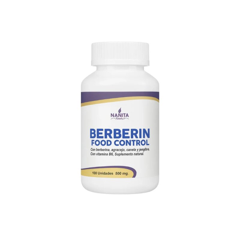 Berberin  500mg. 100 Cápsulas  -Coadyuvante del control de la glucosa - Salud Vida Peru