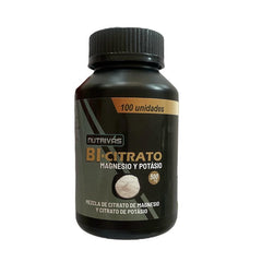 Bi-Citrato Magnesio y Potásio 500mg. 100 cápsulas