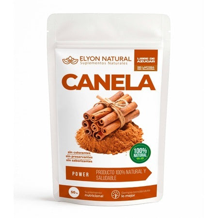 Canela en Polvo 50gr. - Antioxidante . Regulador natural del azúcar en sangre