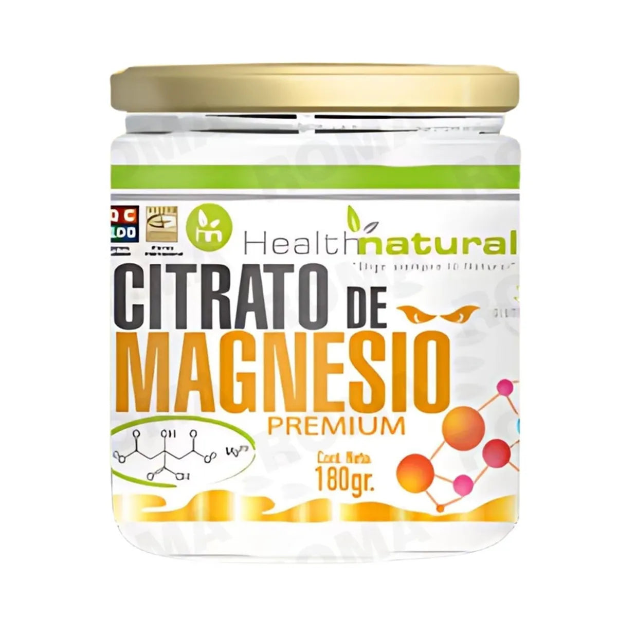 Citrato de magnesio Premium 180g. - Salud Vida Peru