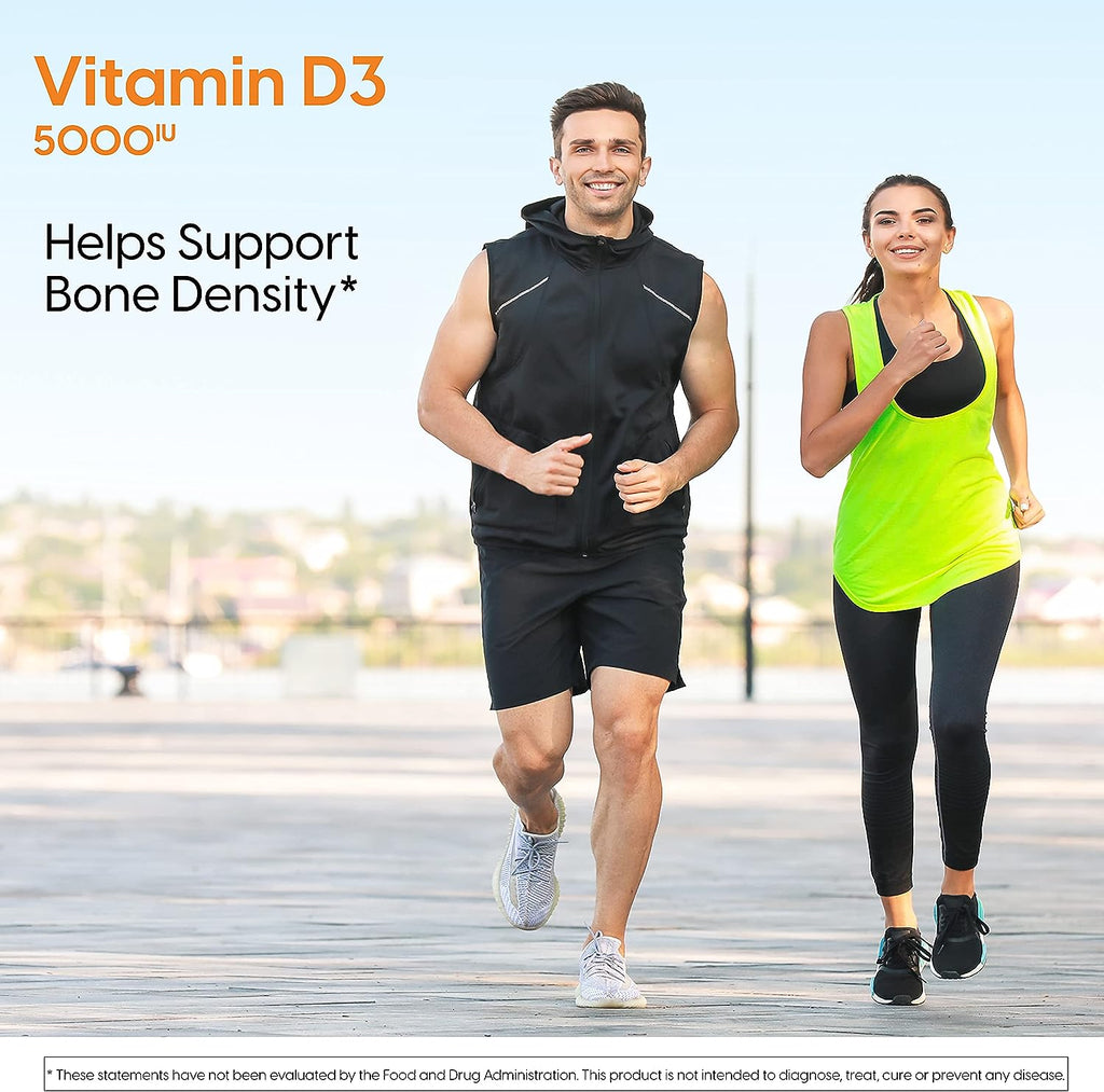 Vitamina  D3 5000 IU  360 cápsulas