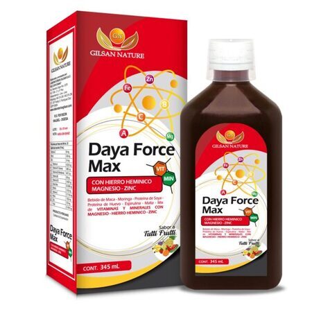 Daya Force Max 345ml. Anemía - Resistencia muscular - Estructura Ósea