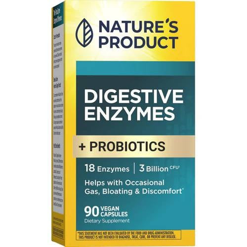Enzimas Digestivas + Probióticos 90 cápsulas