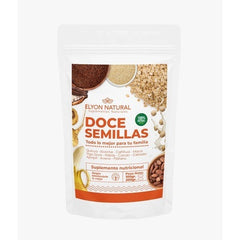 Doce Semillas  Harina  200g -  rico en proteínas vegetales, fibra y minerales como Hierro y Calcio.