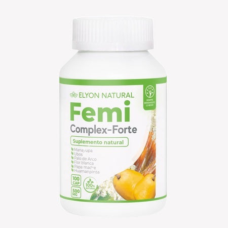 Femi Complex-Forte 500mg. 100 Cápsulas - Vías Urinarias Femenino