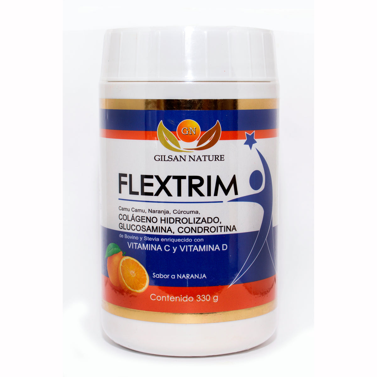 FLEXTRIM  330grs..Colágeno, Glucosamina  Artritis - Artrosis- Articulaciones - Piel