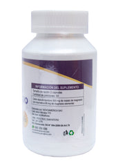 Malato de Magnesio 500mg. 100 cápsulas