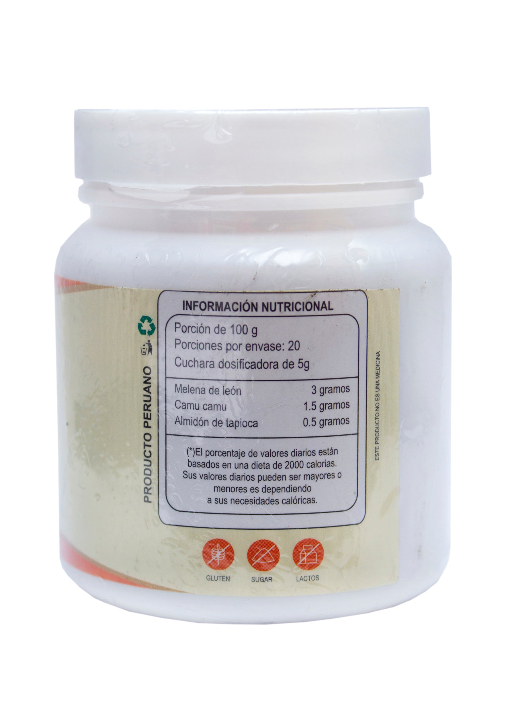 MELENA DE LEÓN 100g.  | Estado de ánimo, Estimulación neurológica, Estómago, Antioxidante.