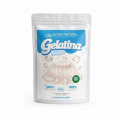 Gelatina Sin Sabor Bovina en Polvo 500g- repostería, postres, bebidas y recetas saludables,  sin azúcar