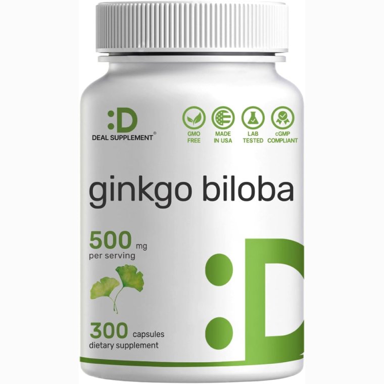 Ginkgo Biloba 500 mg p/s | 300 cápsulas