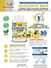 Glucervit Max 900g. - Colesterol - Sistema Digestivo-presión arterial - glucosa