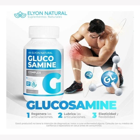 Glucosamine Complex 500mg 100 cápsulas –  Articulaciones Sanas