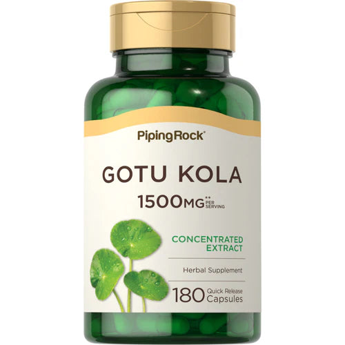 Gotu Kola o Centella Asiática 1500mg. p/s 180 cápsulas