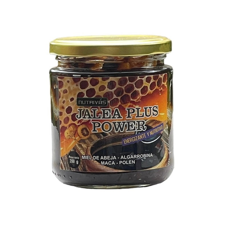 Jalea Plus Power 4 en 1 con Algarrobina, Maca, Polen y Miel x 350 g