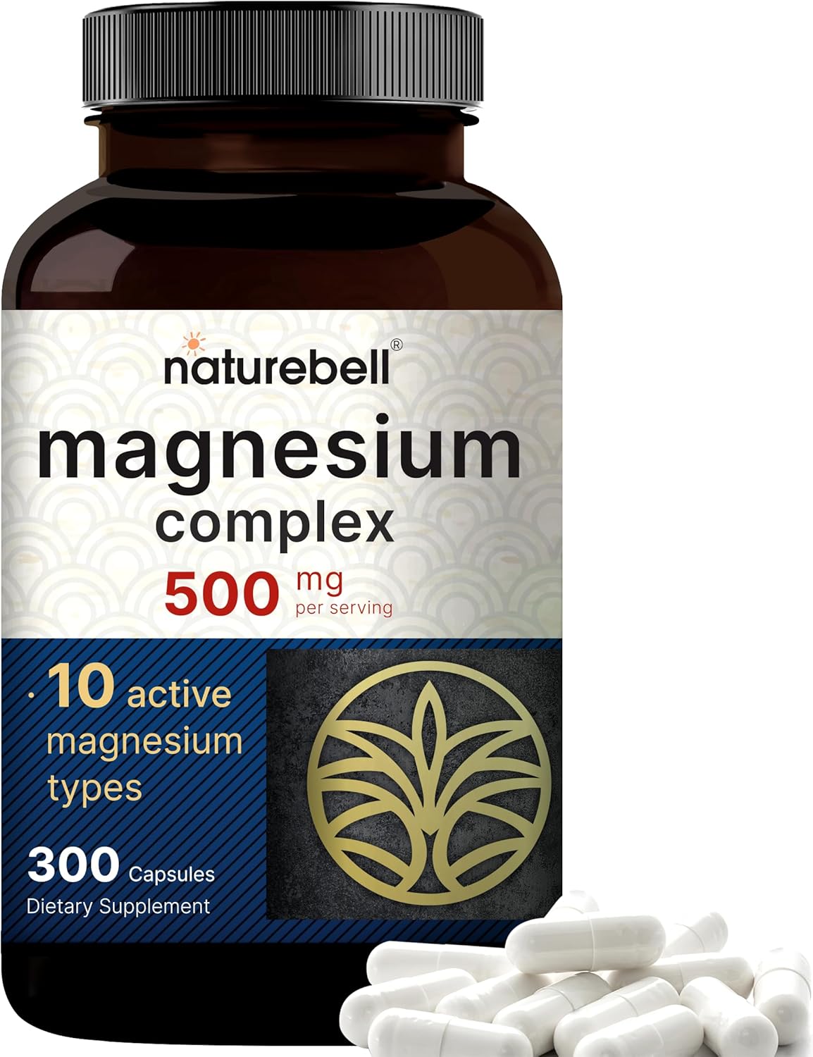 Magnesio Complex 500mg, 300 Capsules