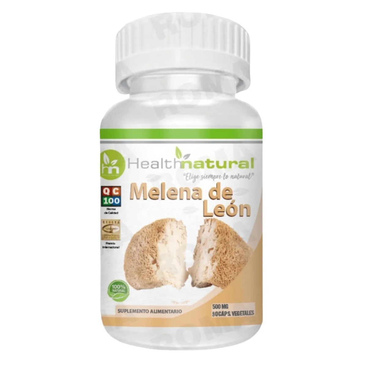 MELENA DE LEÓN 90 CÁPSULAS 500MG  | Estado de ánimo, Estimulación neurológica, Estómago, Antioxidante.