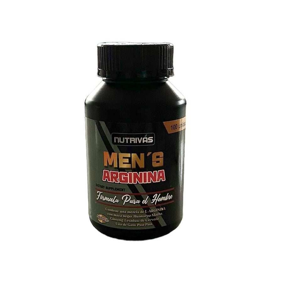 Men's Arginina 500mg. 100 cápsulas