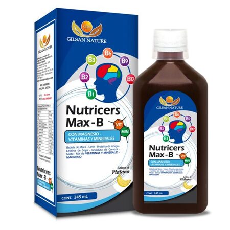 Nutricers Max - B 345ml. Rendimiento Mental