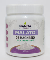 Malato de Magnesio 200g.  Polvo - Pote