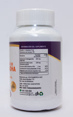ASHWAGANDHA (KSM 66) 500mg. 100 cápsulas | Estrés, Ansiedad, Estado de ánimo, Antioxidante.