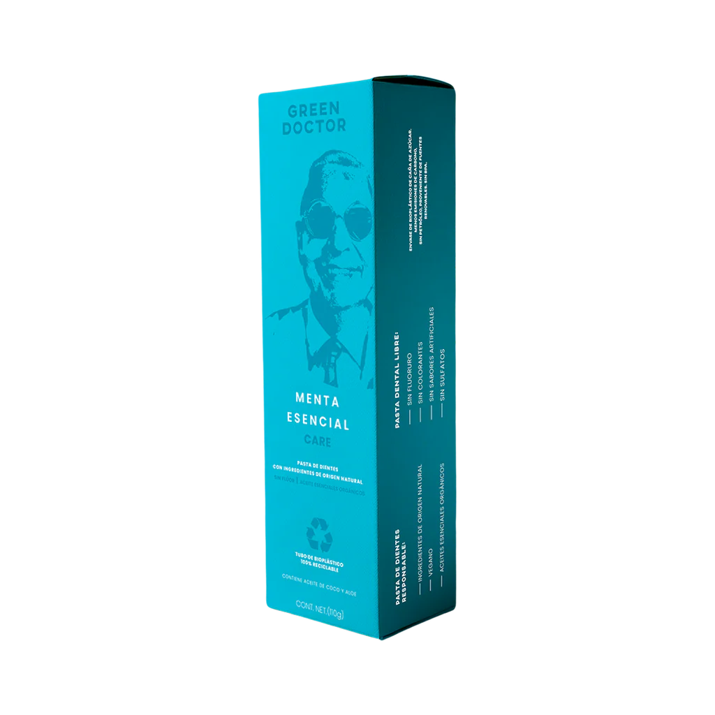 Pasta Dental Natural Menta Esencial  110g. sin Fluor -  Mitch