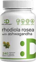 Rhodiola con Ashwagandha 5000mg. p/s 240 cápsulas