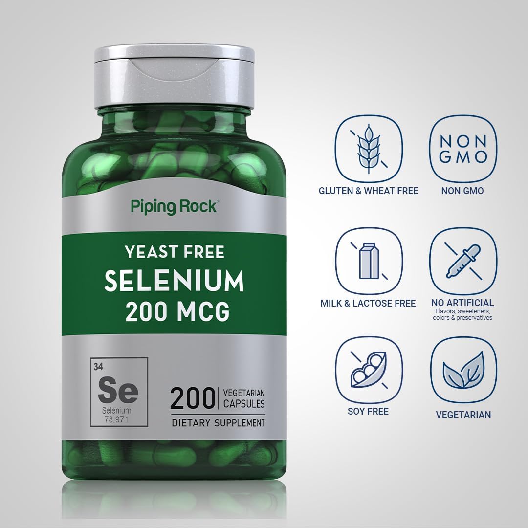 Selenio  200 mcg | 200 tabletas vegetarianas