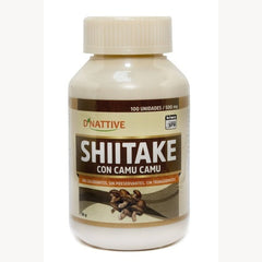 Shiitake con Camu Camu 500mg. 100 cápsulas