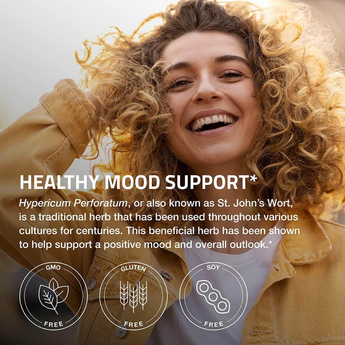 HIERBA DE SAN JUAN 180 CÁPSULAS 350MG | Depresión, Sueño, Ansiedad, Menopausia.