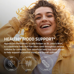 HIERBA DE SAN JUAN 180 CÁPSULAS 350MG | Depresión, Sueño, Ansiedad, Menopausia.