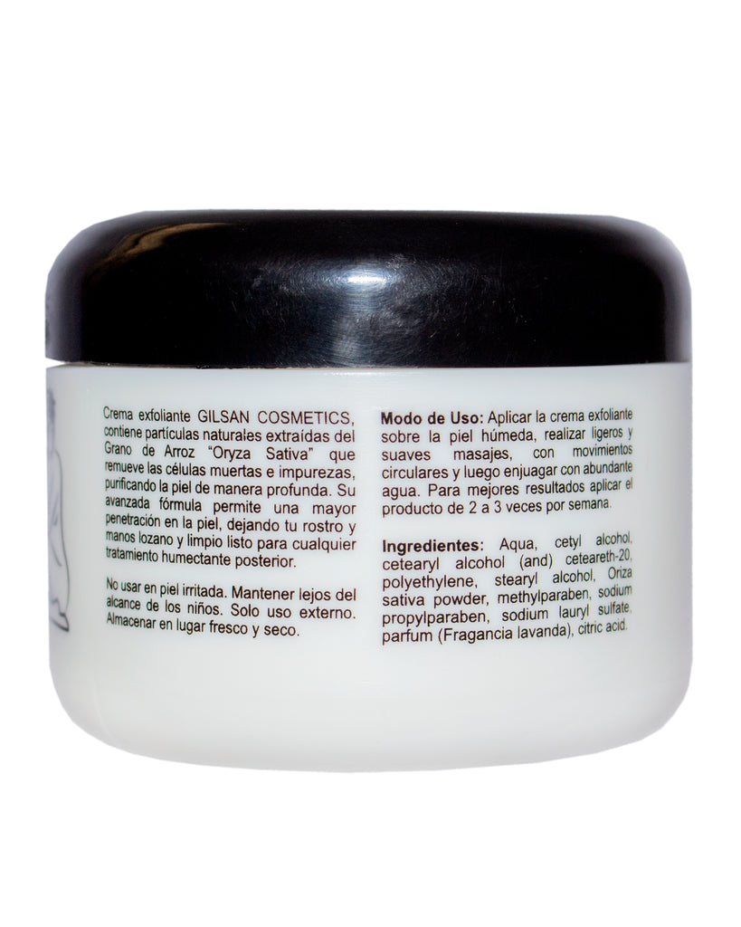 Crema exfoliante de arroz para rostro y manos | 150 g