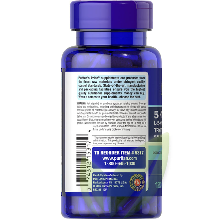 5-HTP 100 mg | 120 cápsulas |