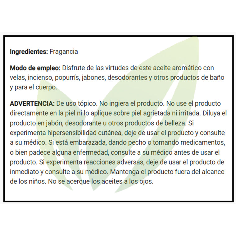 Aceite de fragancia de clavo de olor | 30 ml