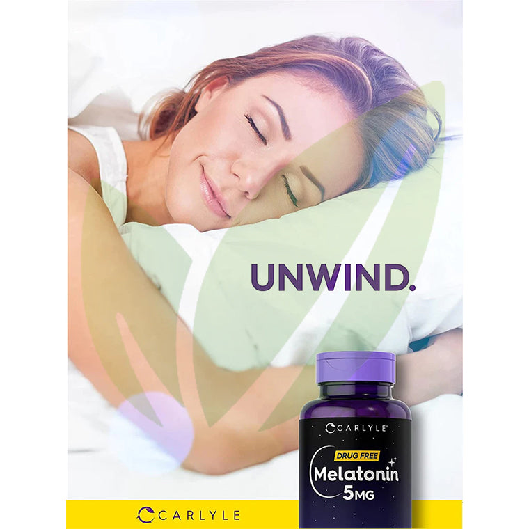 Melatonina 5 mg | 300 tabletas | Expira 05/25