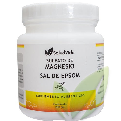 Sal de Epsom (grado alimenticio) | 250 g