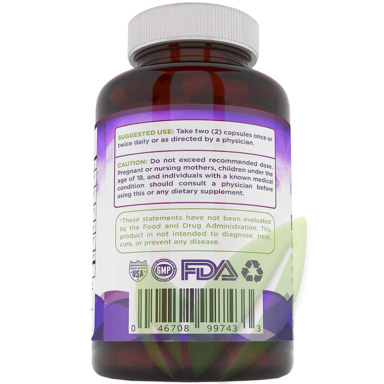 Resveratrol orgánico 1600 mg p/s | 180 cápsulas vegetarianas