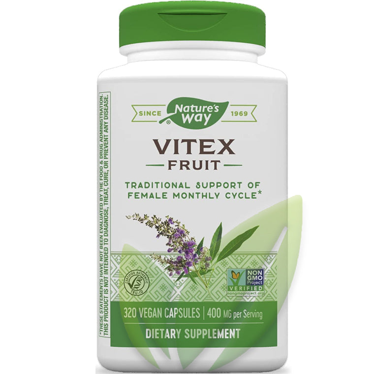 Vitex Fruit 400 mg p/s | 320 cápsulas veganas