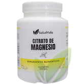 CITRATO DE MAGNESIO EN POLVO 500G | Salud ósea, Diabetes, Estreñimiento, Estrés, Ansiedad.
