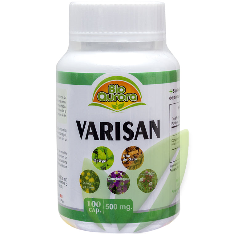 Varisan 500mg. 100 cápsulas -  Varices